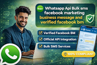official whatsapp business API setup bulk messaging verified meta bm