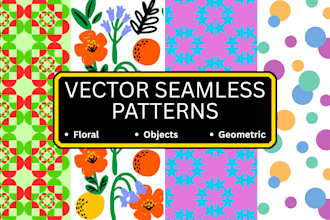create seamless vector patterns for your elements