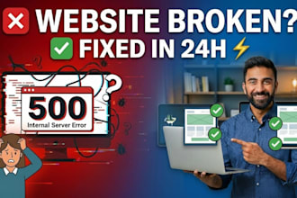 fix wordpress website bugs, errors and critical issues fast