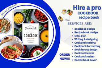 do coaching on cookbook recipe book formatting cookbook design ebook