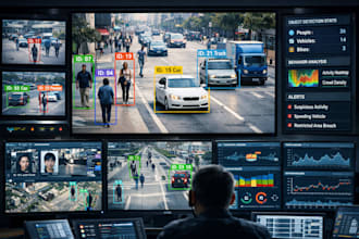 create ai powered cctv analytics and smart surveillance system