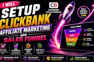 setup clickbank affiliate marketing, pinterest affiliate promotion, sales funnel