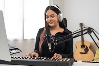 create a catchy jingle, podcast intro, youtube intro, or brand theme song