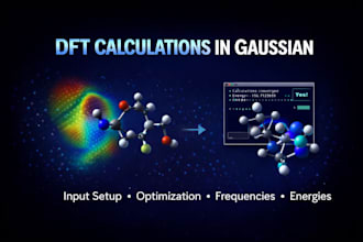 do dft calculations in gaussian