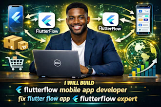 build flutterflow mobile app developer fix flutter flow app flutterflow expert