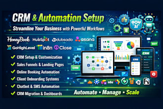 setup honeybook automation asana workflow dubsado, beacon ai biolink, honeybook