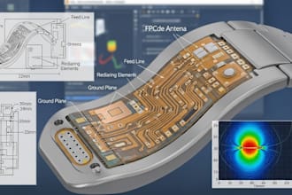 design a mini gps tracker hardware with esp32 chip