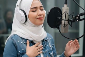 sing custom bhajan sufi qawaali nasheed in soothing female voice
