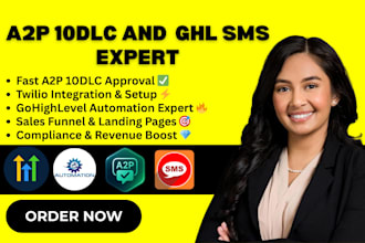 do a2p 10dlc registration gohighlevel a2p twilio approval ghl automation expert