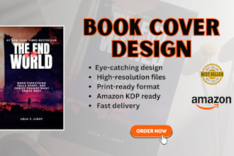 design book cover, ebook cover design, amazon kindle cover