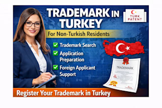register your trademark in turkey for non turkish residents