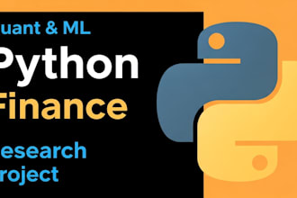 code your quant, finance, python, machine learning project