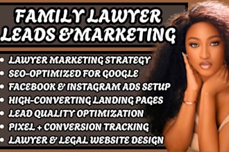 lawyer leads legal leads lawyer landing page family lawyer leads legal google ad