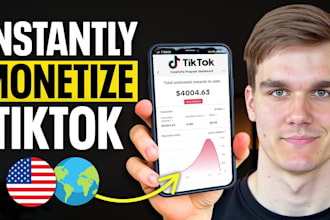 boost complete tiktok monetization organically, monetize tiktok account