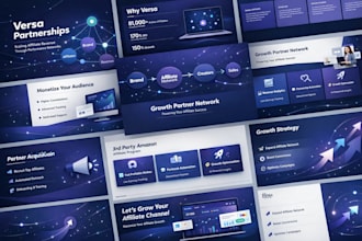 redesign powerpoint pitch deck revamp goggle slides business event presentation