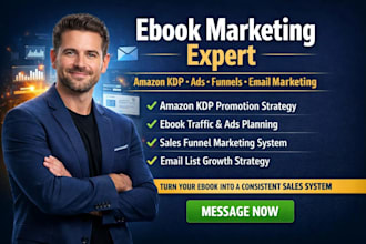 do ebook marketing amazon kdp promotion ads funnels email traffic sales system