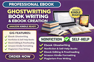 ghostwrite nonfiction ebook ghostwrite self help ebook writer book publishing