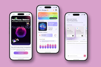 do figma design and mobile app ui ux design for vibe coding the app
