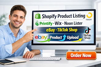 setup fix list product takealot tendyol noon tiktok shop ebay shopify temu noon