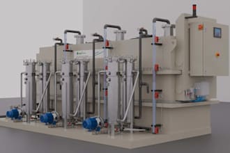 3d industrial animation mechanical machinery for manufacturing and engineering