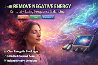 remove negative energy using quantum energy balancing