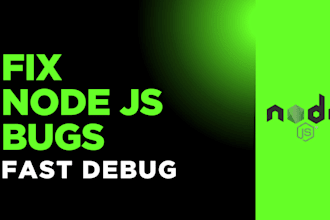 fix node js, express, or backend bugs and errors fast