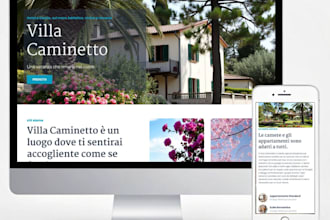 build a professional hotel website with direct reservation