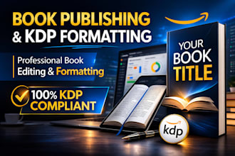 do book publishing, kdp formatting book editing