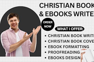 write christian ebook, format christian book, amazon KDP, christian ebook