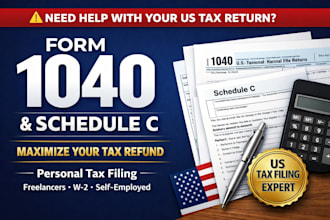 prepare us tax return 1040 schedule c individual income tax filing personal tax