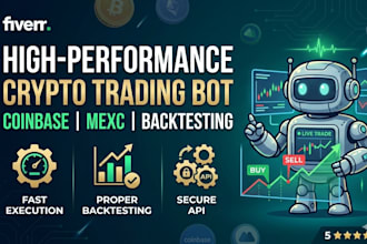 do coinbase trading bot, crypto trading bot with proper backtesting, mexc bot