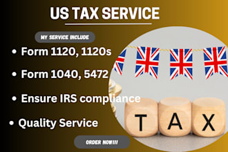 do US tax filing, US tax returns, business tax filing, irs forms 1120, 5472