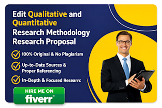 edit qualitative and quantitative research methodology research proposal