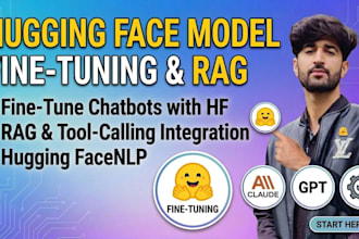 fine tune llms for chatbots rag and nlp using hugging face and langchain
