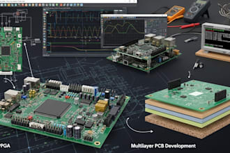 design fpga,linux soc systems and multilayer pcb development