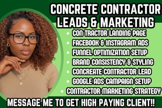 generate concrete contractor leads concrete leads contractor leads concrete ads