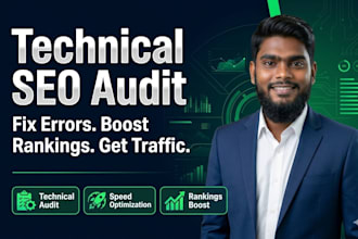 do technical SEO audit and fix wordpress errors