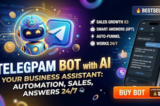 build a custom ai telegram bot