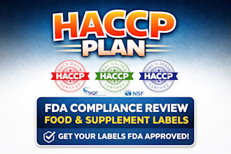 review your food product and dietary supplement label for fda compliance
