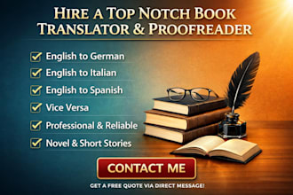 translate your ebook or novel from english to spanish french