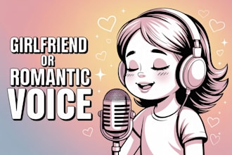 record seductive female roleplay voice, flirty, fantasy, girlfriend, asmr