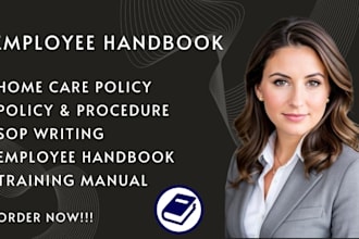 employee handbook sops hr policy job description manual contract