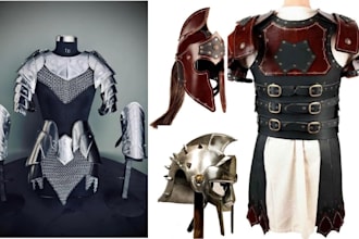do 3d cosplay creation pepakura cosplay wearable armor halloween mask eva foam