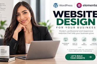 design a professional ai powered website with wordpress