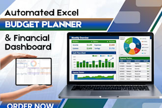 build an automated excel vba budget planner and google sheets financial tracker
