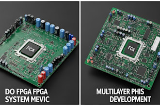 do pcb design, fpga linux soc system hardware and multilayer pcb development