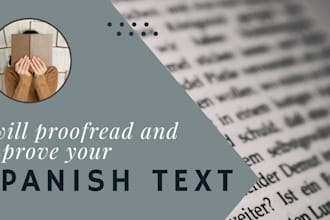 proofread and polish your spanish text