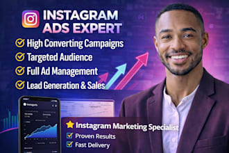 do instagram promotion, instagram marketing and setup intagram ads for ecommerce