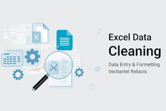 clean and format your excel or CSV data
