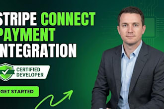 integrate stripe and stripe connect payment gateway for websites and apps